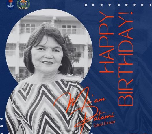  Happy Birthday, Mrs. Sonia C. Palami